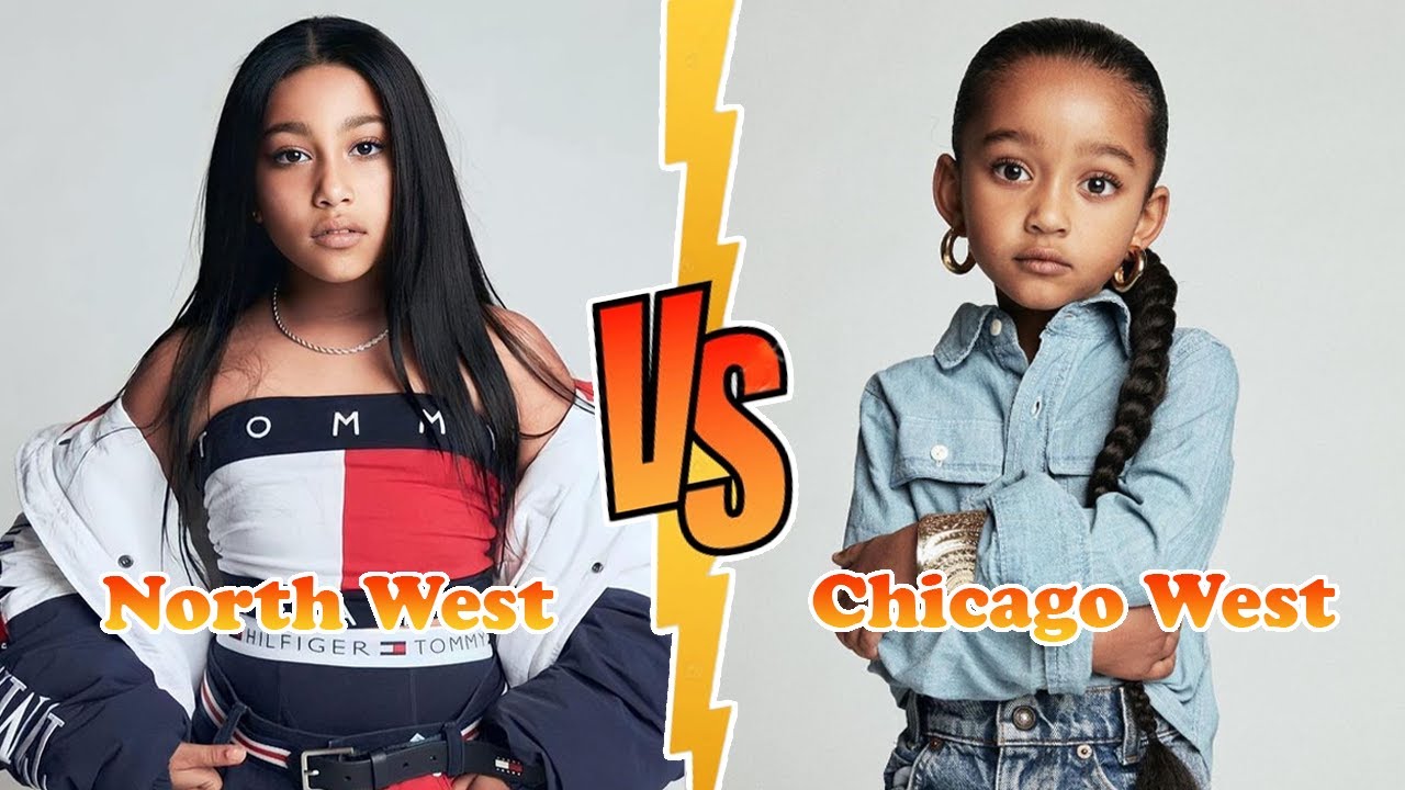 North West Vs Chicago West (Kim Kardashian's Daughters) Transformation ★ From Baby To 2023