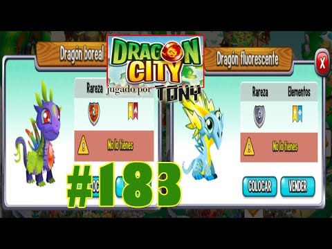 Dragon City "Capítulo 183 - El Dragón Boreal y el Dragón Fluorescente" por Tony