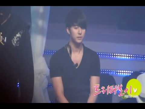 [Fancam 1] SS501 Hyung Jun Focus - "Let Me Be The One" Rehearsal @ Music  Bank [10.06.04]