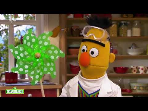 Bert experimentiert mit Windkraft  –  Sesamstraße 👀 #sesamstraße #sesamstraßeintro