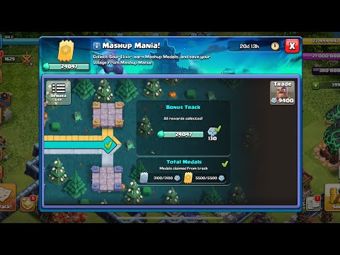 How to complete the MASHUP MANIA event in 60 minutes or less🤙😎😱 #clashofclans #coc #mashupmania