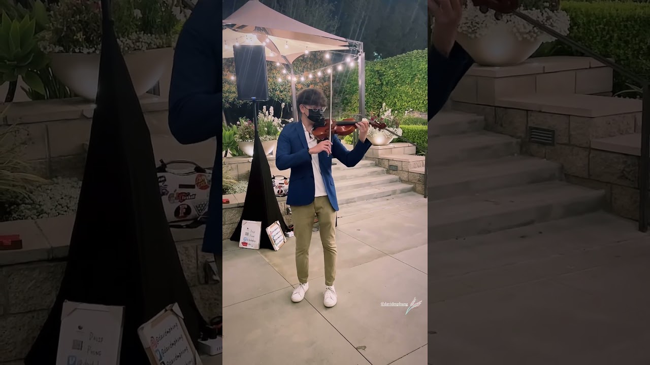 Promotional video thumbnail 1 for David Phung, Wedding Violinist