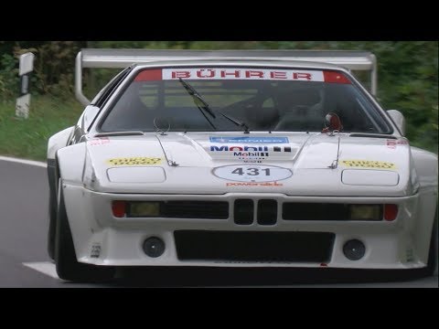 TEASER EPIC BMW M1 ProCar @ Hillclimb Gurnigel, Pure Straight-Six Engine Sounds
