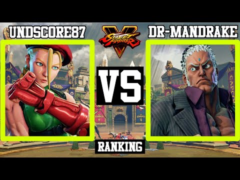 SYN | UNDRSCORE87 (cammy) VS (urien) DR-Mandrake... #MasterzTV
