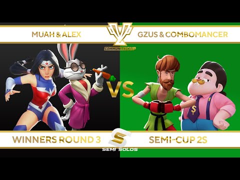 Semi-CUP 2s - Muah & Alex VS Gzus & Combomancer - Multiversus Tournament