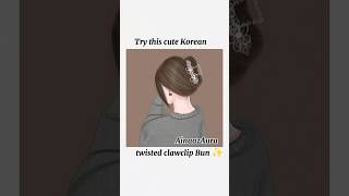 Download lagu Try this cute Korean Bun hairstyle ✨#koreanhairstyles #fypジviral #subscribe mp3