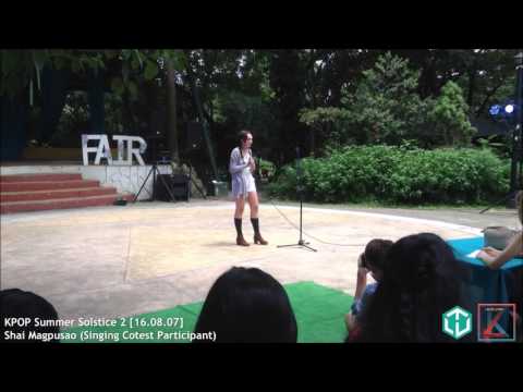 Shai Magpusao (Taeyeon Song Cover) on KPOP Summer Solstice 2