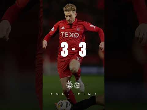 Aberdeen vs St. Mirren (3-3) Richard King Goal, Marko Lazetić Goal #aberdeen #stmirren #scotland