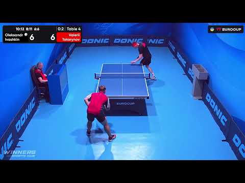 18:50 Oleksandr Ivashkin - Valerii Tatarynov 28.08.2023 TT Euro.Cup Ukraine Star. TABLE 4
