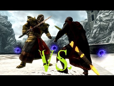 Skyrim A.I. Battle - General Tullius Vs. Ulfric Stormcloak