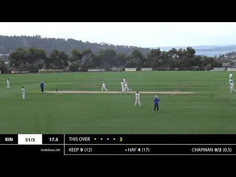 CTPL 1st Grade Highlights - Kingborough v Lindisfarne Session 1 Day 2