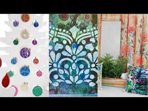 ManosalaObraTv 2018  Programa 97 - Ideas para navidad -Tecnica Mixta - Sublimacion