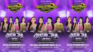 Download lagu ⭕LIVE STREAMING ' GRADAK JAYA MUSIC ' HAPPY PARTY ' SEDULUR DANGCICI ' // DANGCICI 24 MARET 2026 mp3