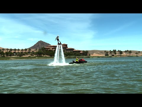內華達州戶外運動｜拉斯維加斯湖畔的滑板運動 (Outdoor Nevada | Flyboarding at Lake Las Vegas)