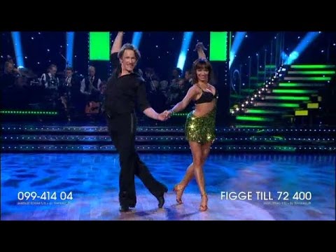 Figge Norling och Oksana Spichak - cha-cha-cha - Let’s Dance (TV4)