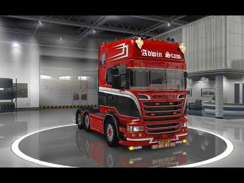 [ETS2]Euro Truck Simulator 2 Scania R520 Adwin Stam