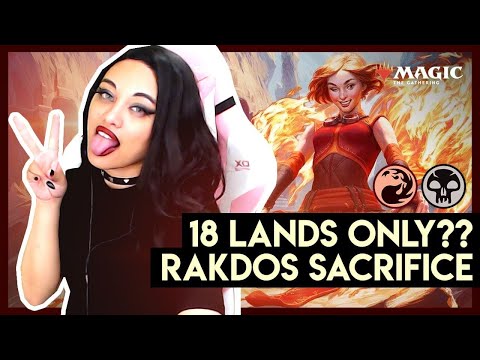 18 LANDS ONLY?? | Rakdos Sacrifice | Historic [MTG Arena]