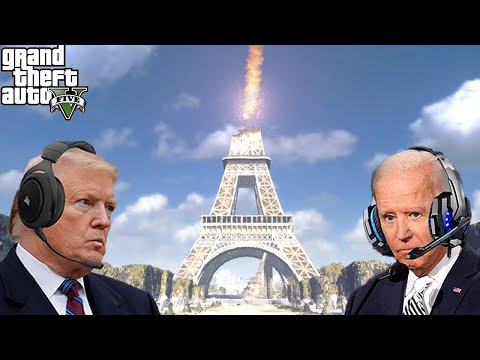 US Presidents Blow Up The Eiffel Tower