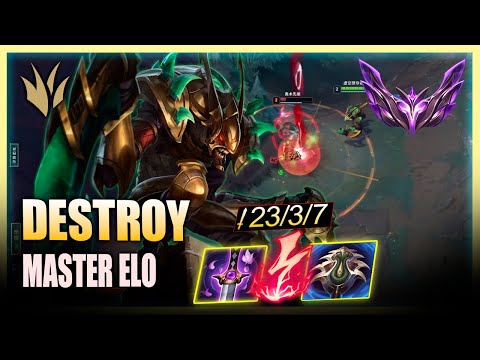 QIUYI KHA'ZIX | Kha'zix vs Kayn - Kha'Zix in God Mode Master Elo Gets Deleted