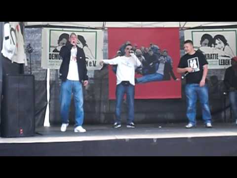 Cooler Hip Hop - Rap aus Berlin - Part 1 - am Brandenburger Tor - 1.5.2010