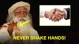"The moment you touch someone, there is an energy transfer" | Sadhguru on Handshakes