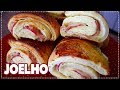 HAM AND CHEESE KNEE BAKED SALTY DOUGH