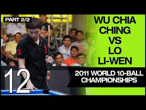 Wu JIA QING vs Lo Li WEN (2/2) - 2011 World 10-ball Championship