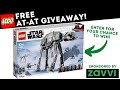 Free LEGO AT AT GIVEAWAY How To Enter Sponsored By ZAVVI