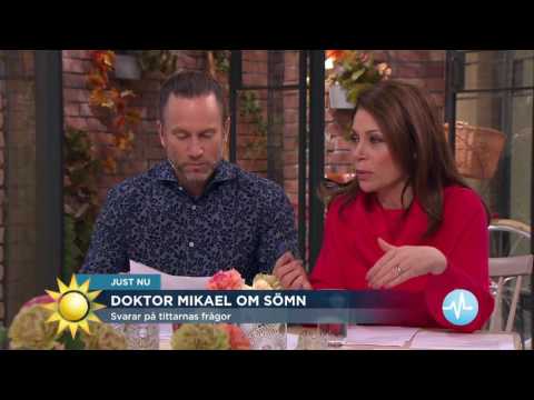Doktor Mikael svarar på tittarnas frågor om sömnproblem - Nyhetsmorgon (TV4)
