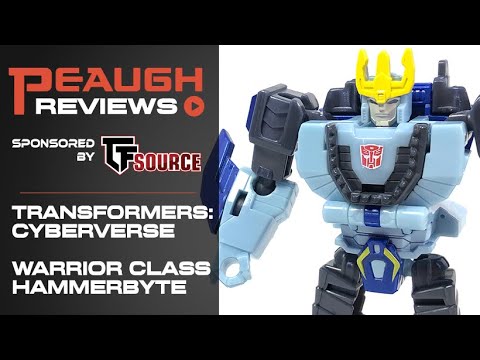 Video Review: Transformers Cyberverse - Warrior HAMMERBYTE