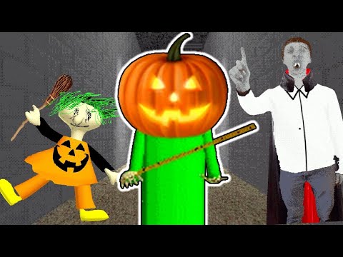 baldi's basics ,halloween