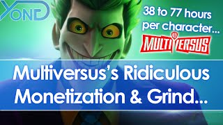 Multiversus faces backlash for requiring 38 to 77 hours of grind to unlock characters & monetization