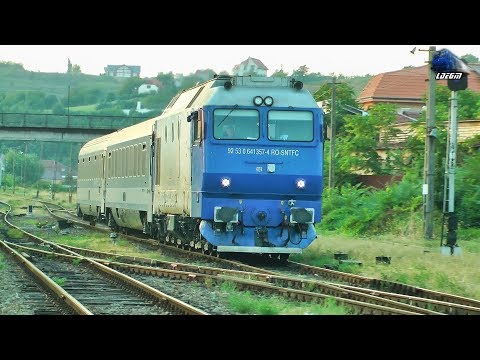 Trenuri pe Apus in Oradea Est Triaj/Trains on Sunset in Oradea Est Shunting Yard - 24 August 2018
