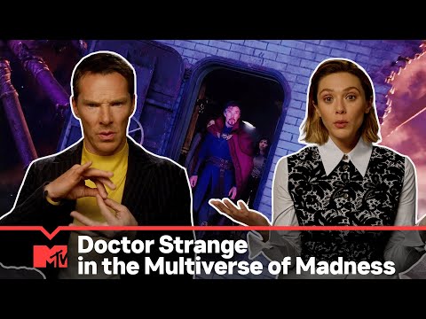 Benedict Cumberbatch & Elizabeth Olsen Talk ‘Chaotic’ Dr Strange in the Multiverse of Madness