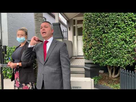 Sydney Auction - 35 Pigott St, Dulwich Hill - Adrian Willian / ClarenceWhite Auctioneer