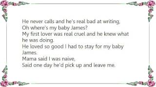 Casey Dienel - Baby James Lyrics