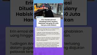 Erin Taulany Emosi Dituding Andre Taulany Habiskan Uang Rp 50 Juta Hanya untuk Makan