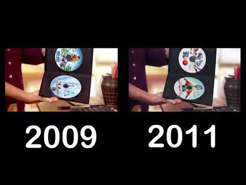20th Century Fox Digital Copy Promo Comparison (2009 & 2011)