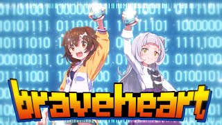 【デジモンアドベンチャー】brave heart 2人で歌ってみた 【戌神ころね/紫咲シオン】