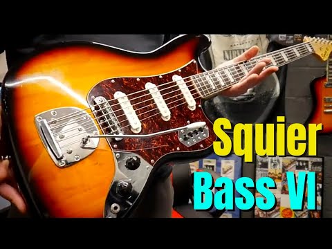 Squier By Fender Vintage Modified Bass VI Review