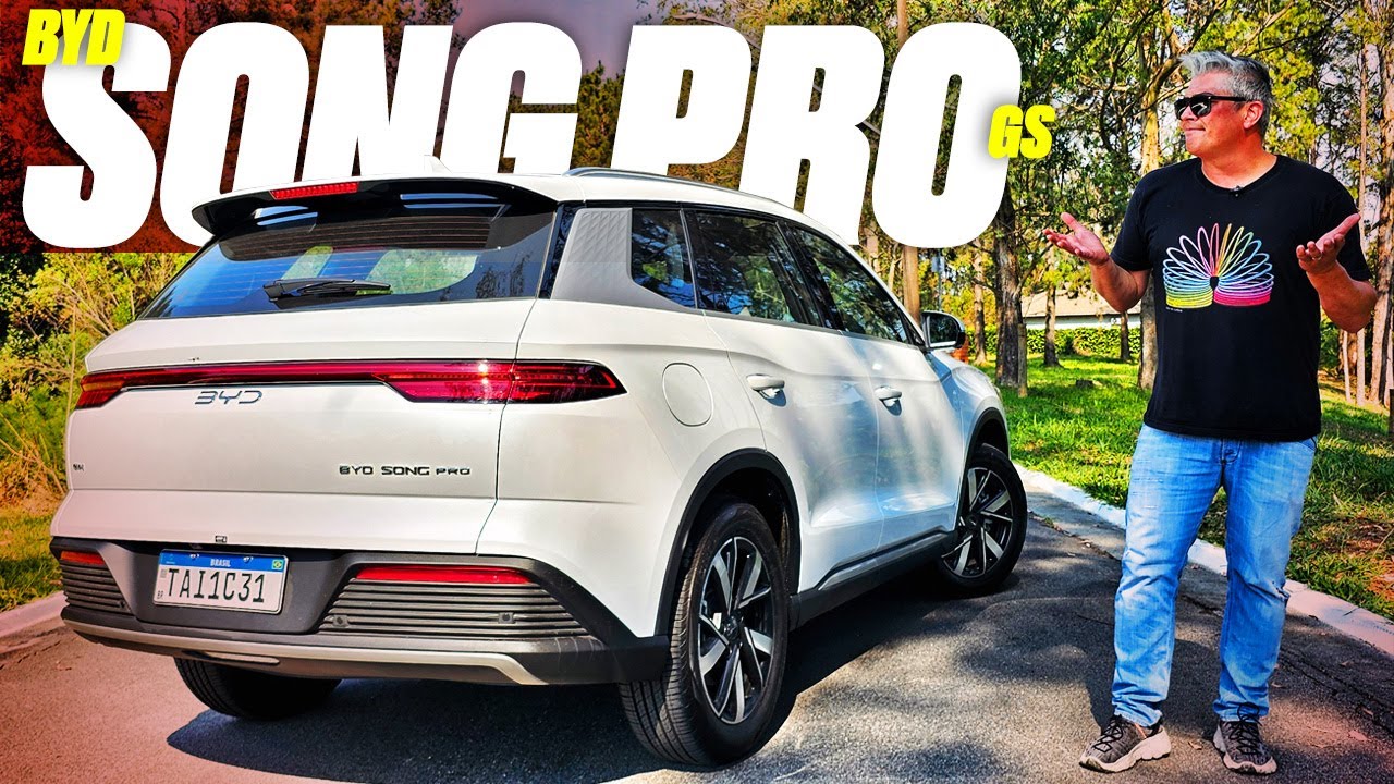 BYD Song Pro GS - TESTE COMPLETO! RODA 1000 KM COM UM TANQUE? MELHOR QUE COROLLA CROSS E COMPASS?
