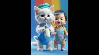 Download lagu Anak kucing joget bareng bayi lucu #funny #lucu #cartoon #kucingjoget #bayilucu #kucinglucu #virals mp3