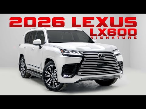 New 2026 Lexus LX600 Signature - 7 Seater Luxury SUV!