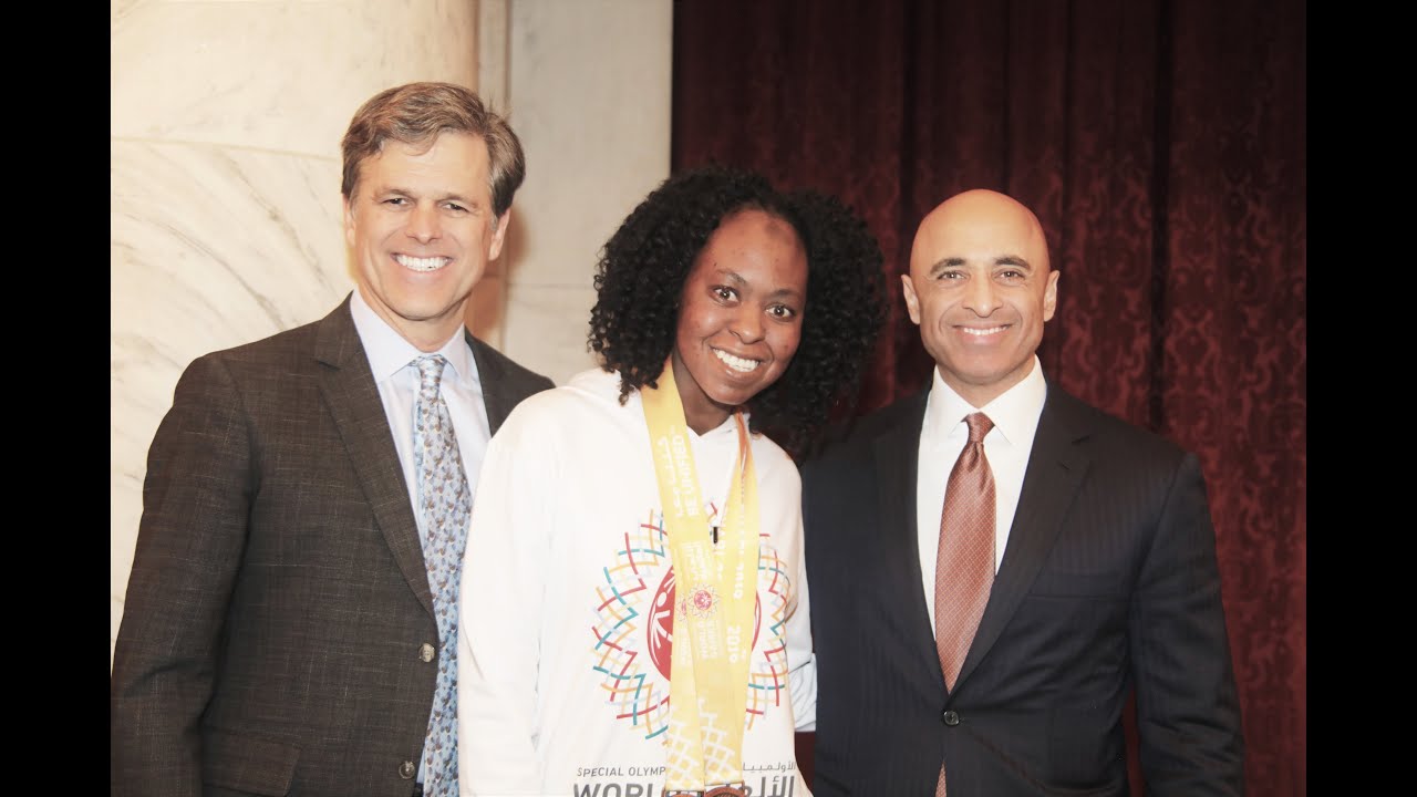 Tim Shriver and Krystal Johnson