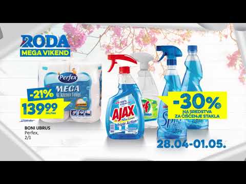 Mega vikend 28.04 - 1.05.2018.