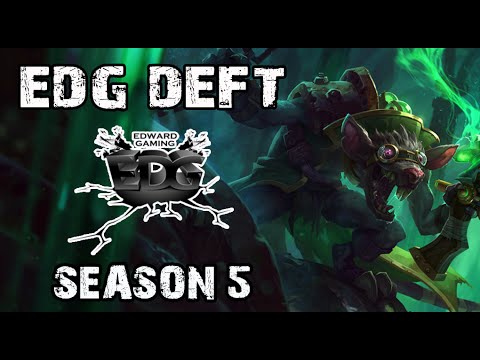 EDG Deft Twitch vs Graves ADC Ranked Challenger Korea