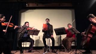 Cuarteto Filarmonia &amp; Felipe Cadenasso - This Sad Burlesque (Inst. Chileno Norteamericano, 04-07-12)