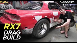 fullBOOST Mazda FD RX7 Project Car - Episode 05 - BIG Problems. Paint is ruined