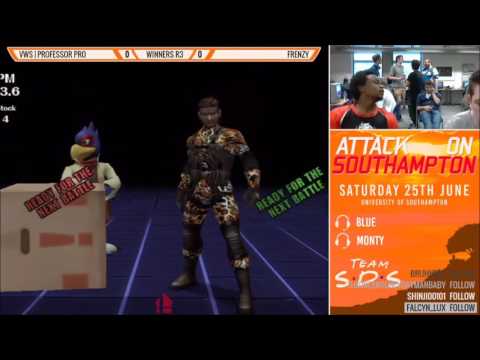 Attack on Southampton PM Winners R3 - VwS | Professor Pro (Snake) vs Frenzy (Falco)