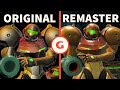 Metroid Prime Remastered vs Original Graphics Comparison
